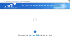 Desktop Screenshot of bayareahanggliding.com