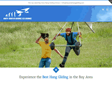 Tablet Screenshot of bayareahanggliding.com
